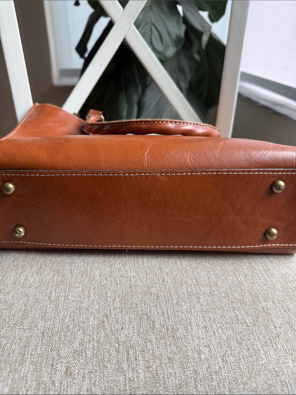 Patricia Nash Zancona Leather Studded Tote with Wallet Set/ Dust Cover - Picture 10 of 11